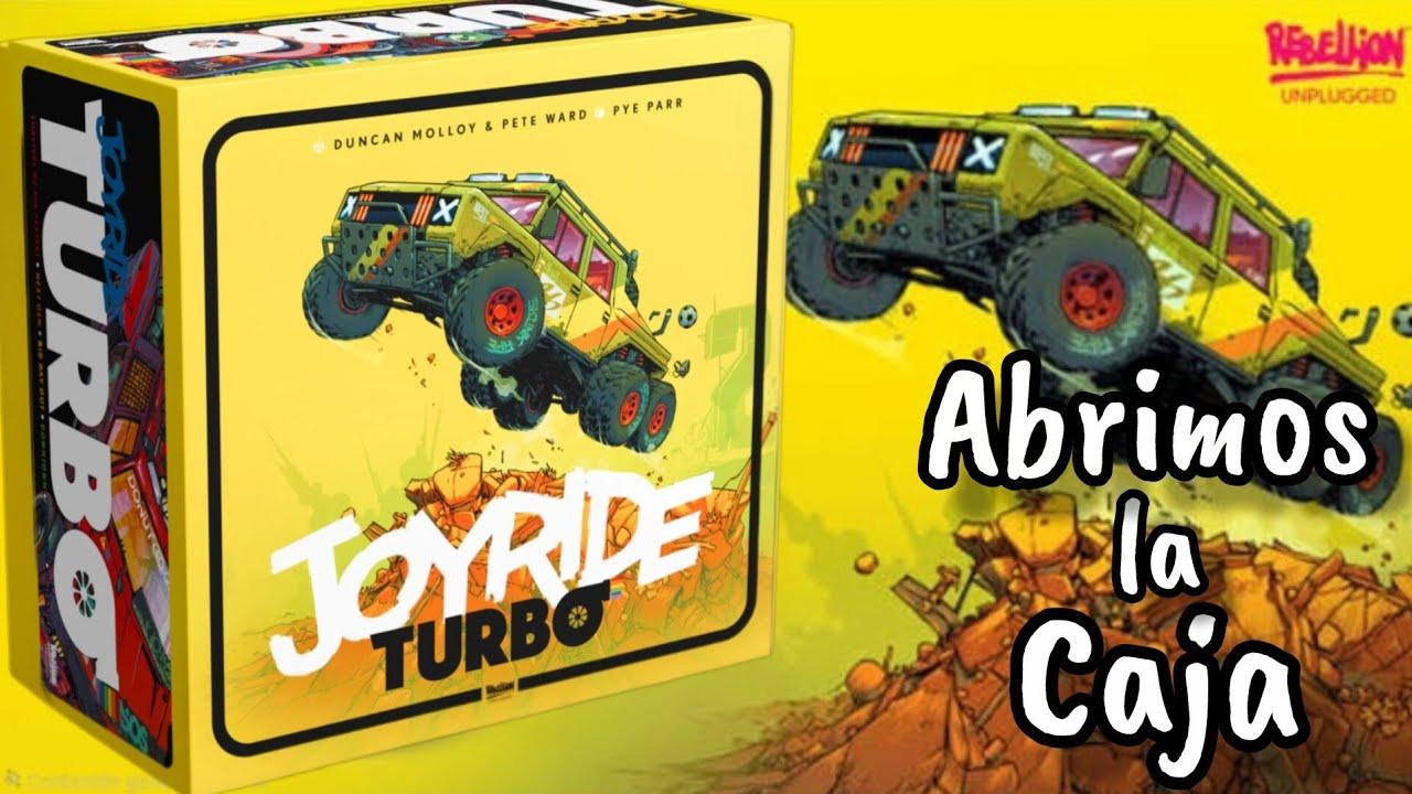 JOYRIDE TURBO - Abrimos la caja | Unboxing ya organizado todo.