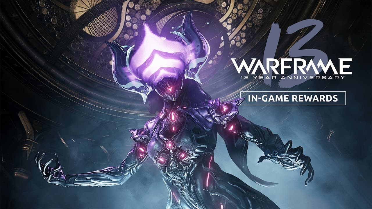 Warframe | 13 Year Anniversary: In-Game Rewards