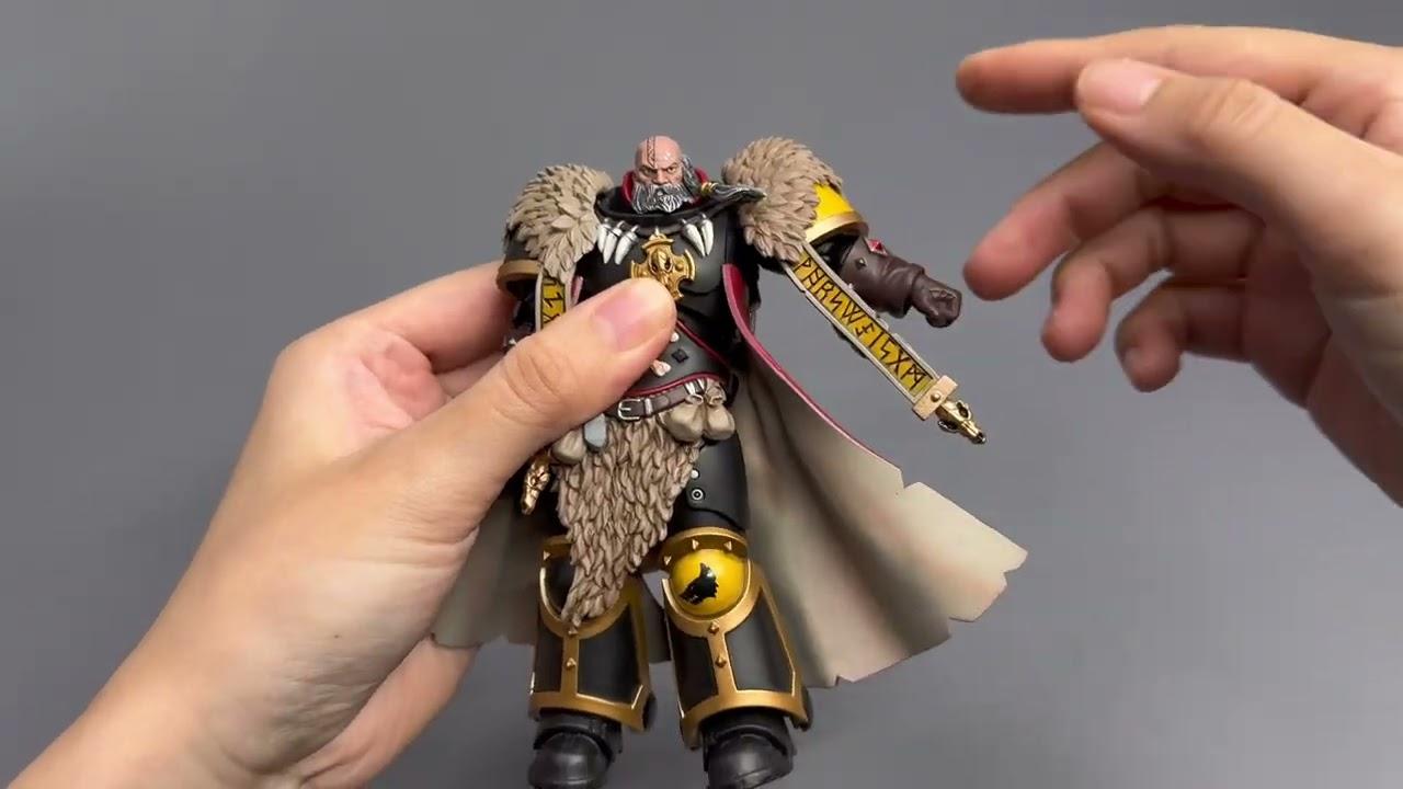 Space Wolves Wolf Priest with Absolvor Bolt Pistol and Crozius