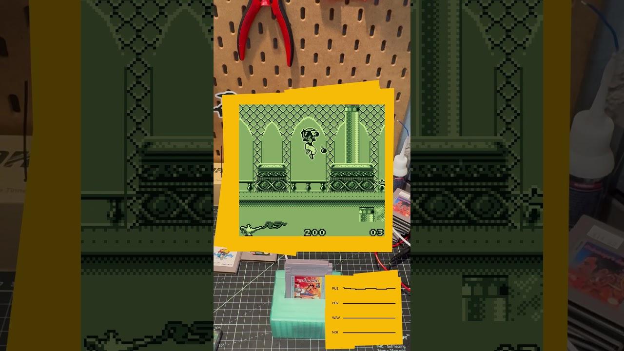 Iconic soundtrack for 90s kids. Amazing what they packed onto that tiny grey cartridge.