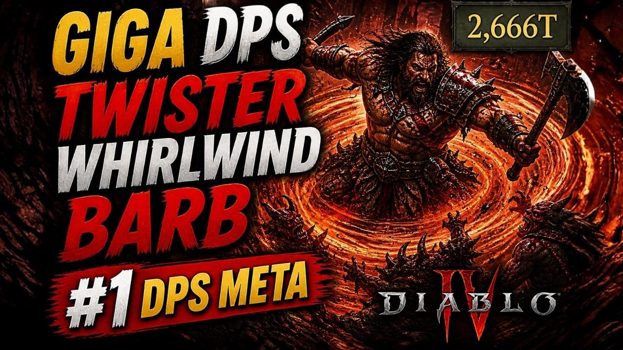 QUADTRILLIONS of DMG - #1 META Build Twister Whirlwind Barb is INSANE