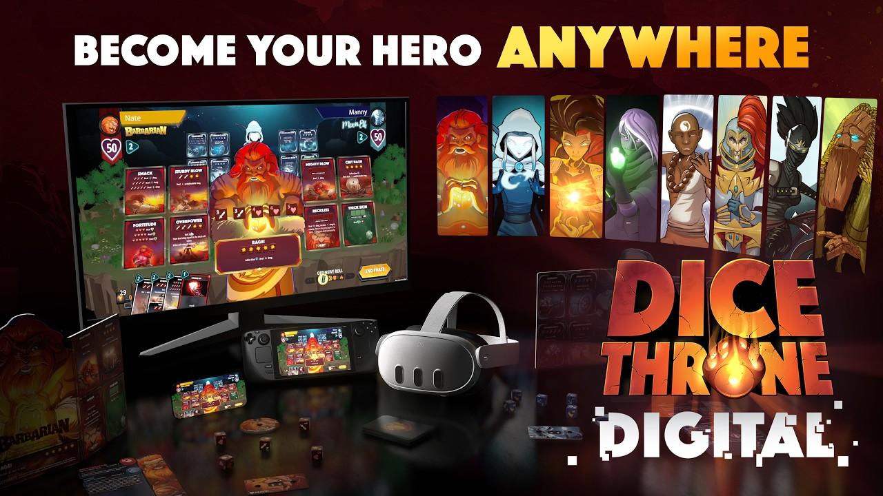 DICE THRONE DIGITAL - Official Trailer (Live on Kickstarter)