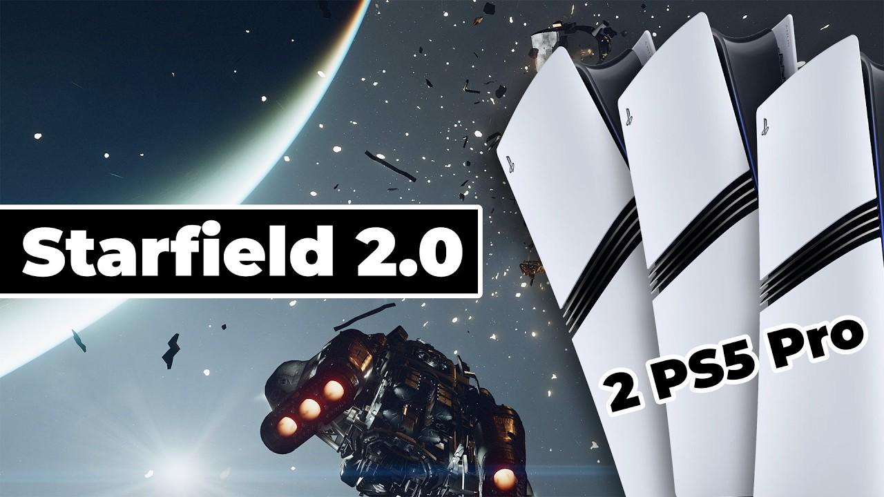 [СТРИМ] Слышь, Starfield 2.0 исправили + Розыгрыш 3 PS5 Pro в честь 500 тыс подписчиков на YouTube!