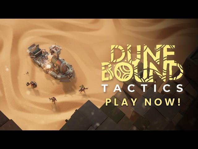 Dunebound Tactics | Launch Trailer | indie.io