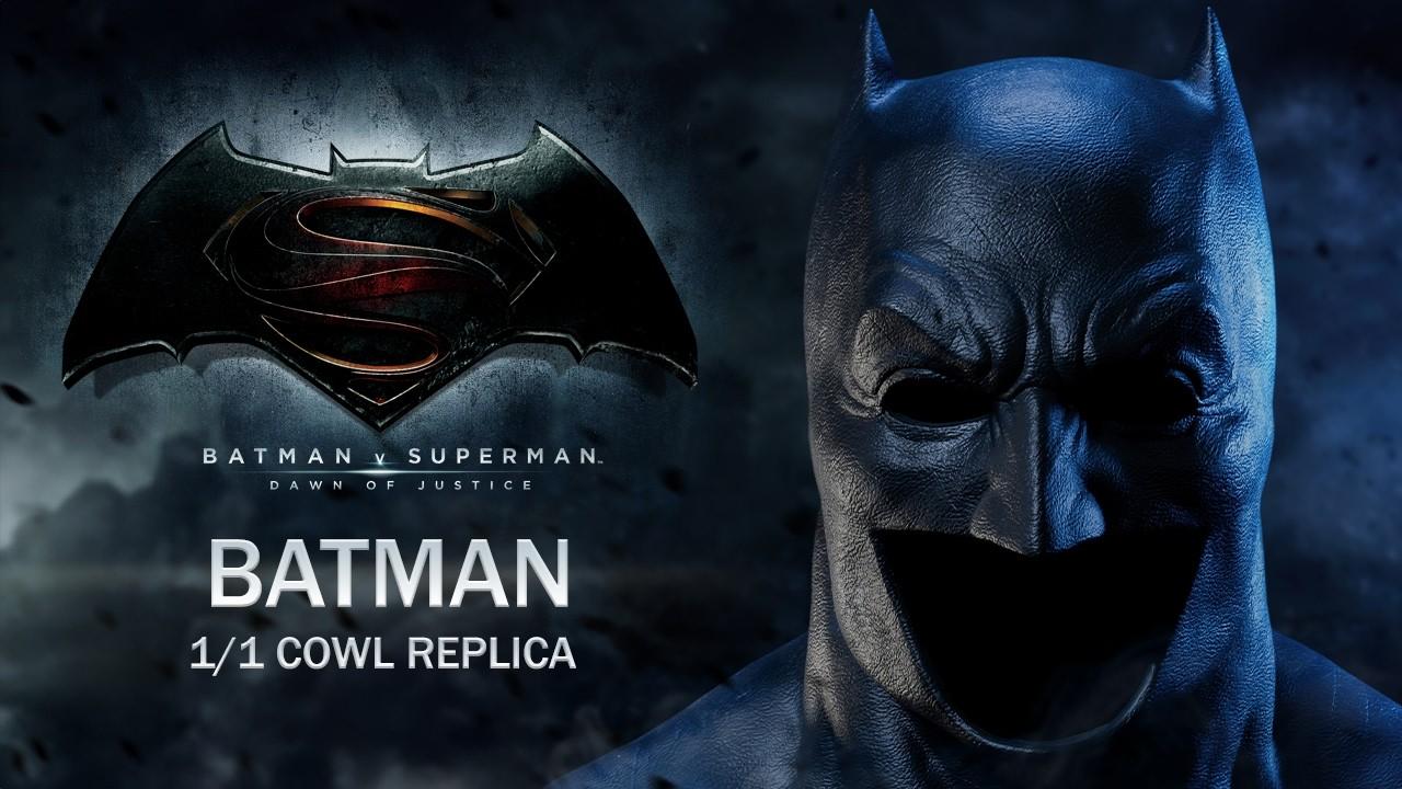 The PureArts Batman v Superman: Dawn of Justice Batman Cowl Replica Exclusive Edition Trailer