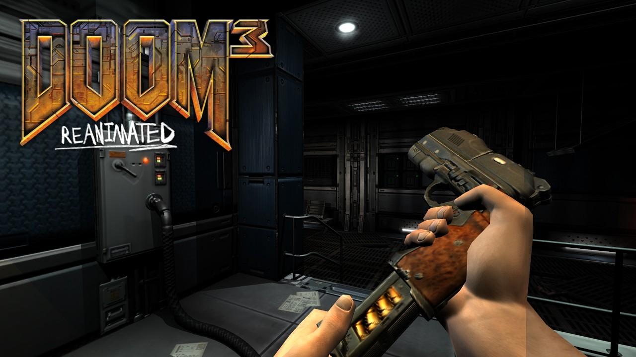 Doom 3 Reanimated release trailer.