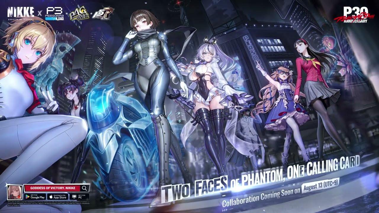 Collaboration PV Released |『GODDESS OF VICTORY: NIKKE』×『P3R』『P4G』『P5R』