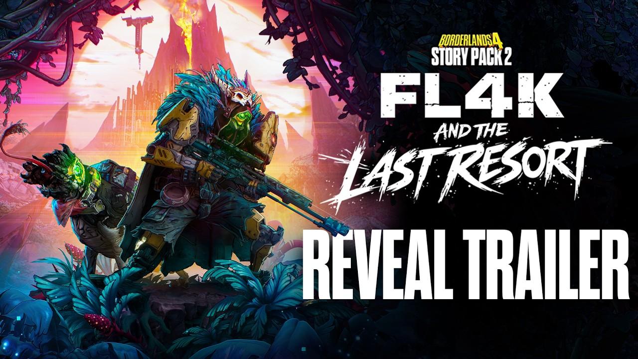 Borderlands 4 - Story Pack 2: FL4K and the Last Resort: Reveal Trailer