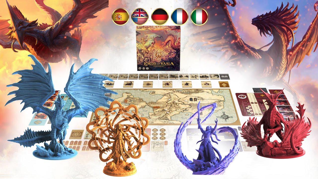 Dragonbond: Lords of Vaala | Strategy Asymmetric Board Game!
