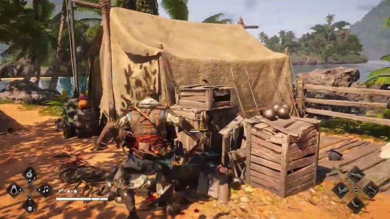 Assassin's Creed Black Flag Resynced - Kick Into Destructibles