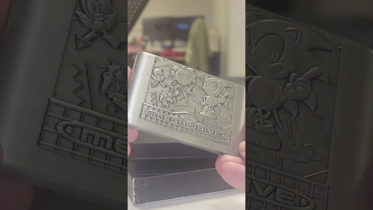 Limited edition Sonic the Hedgehog Replica Sega Mega Drive cartridge
