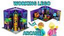 A set with six functional arcade machines and a game room appeared on LEGO Ideas