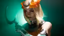 Princesa del Inframundo: modelo muestra el cosplay de Melinoe del juego Hades 2