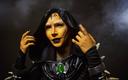 La colmena protege a sus crías: cosplayer encarna a D'Vorah del juego Mortal Kombat X