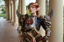 Косплеер воплотила образ Леди Лиадрин из World of Warcraft: матриарх Рыцарей Крови