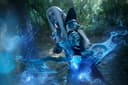 Cosplayer embodies Drow Ranger from Dota 2 - a nimble and stealthy archer