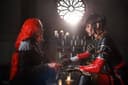 Косплееры воплотили образы вольного торговца и Кибеллы из Warhammer 40,000: Rogue Trader — Таро Императора