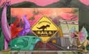 Cretaceous Rails, a tabletop Eurogame, to be Released in Russia: Trains, Dinosaurs, and Tourists from the Future