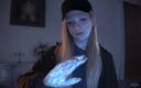 Cosplayer encarna a Rose del DLC Shadows of Rose para Resident Evil Village