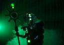 Cosplayer embodies Orikan the Diviner from Warhammer 40,000 - a calculating Necron astromancer