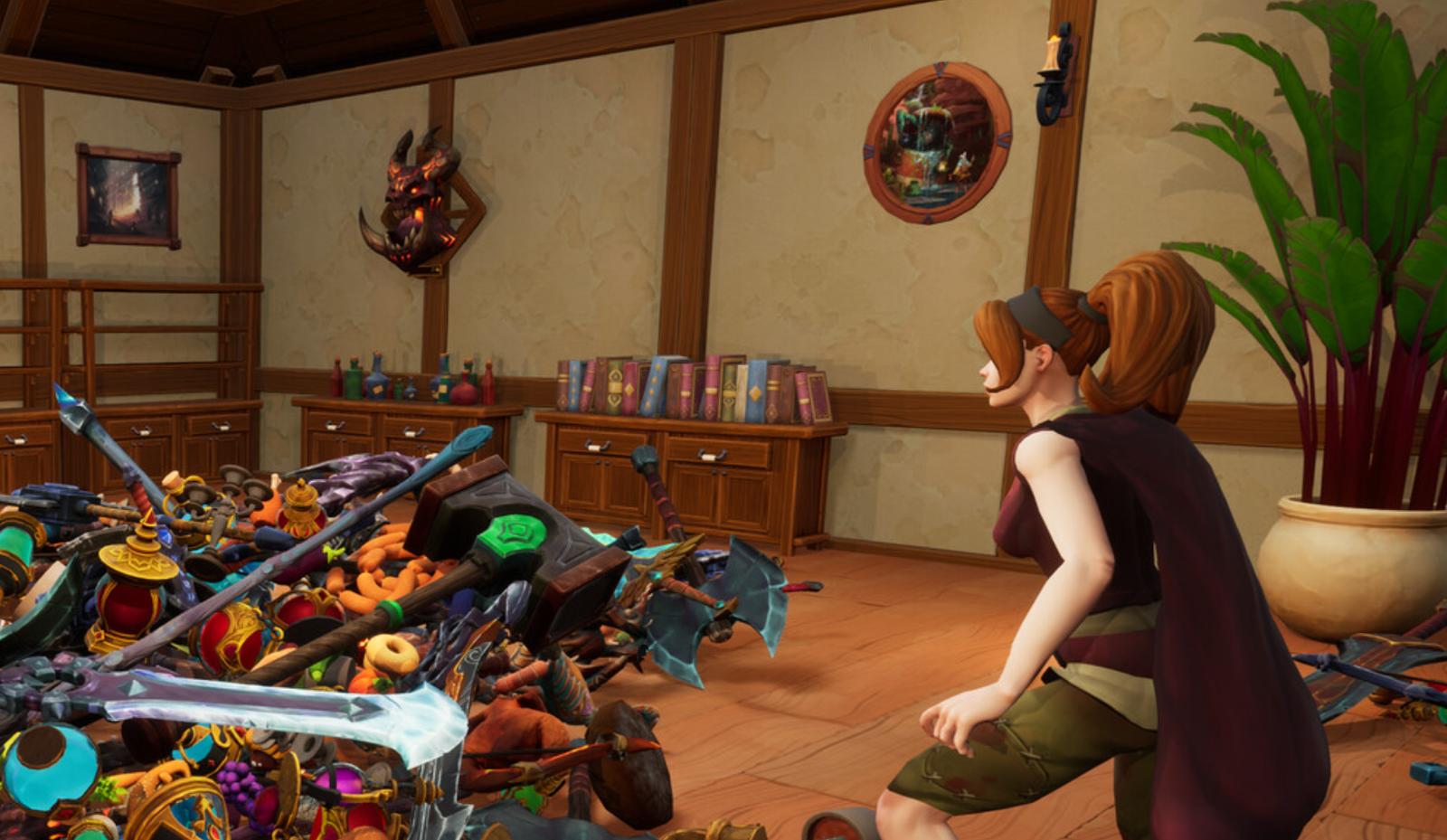 Tidy Up Together в Steam: кооперативный симулятор уборки с фэнтезийным сюжетом