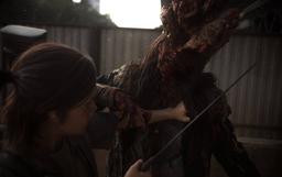 Furia ciega: cosplayers se transformaron en Ellie y un Chasqueador de The Last of Us Part 2