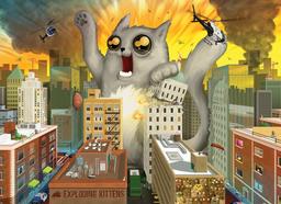 El regreso de los gatitos explosivos: en agosto se lanzará el juego de mesa Exploding Kittens: The Board Game