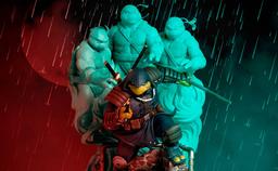 Premium Collectibles Studio abre el pedido anticipado de la estatua de Miguel Ángel del cómic "Tortugas Ninja: El Último Ronin"