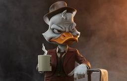 El mejor detective charlatán: Sideshow Collectibles abre el pedido anticipado de la estatua de Howard el pato del universo Marvel