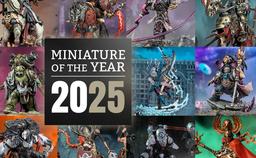 Games Workshop abre la votación para las mejores miniaturas de 2025 para Warhammer 40,000 y otros juegos de mesa