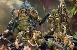Refuerzos para la Guardia de la Muerte: JoyToy abre el pedido anticipado de Terminators y un portaestandarte Marine de Plaga