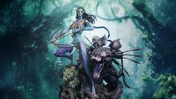 Prime 1 Studio abre la preventa de la estatua de "Neytiri y Thanator" de la película "Avatar"