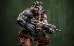 Rocksteady de las "Tortugas Ninja" tendrá una nueva estatua de Premium Collectibles Studio