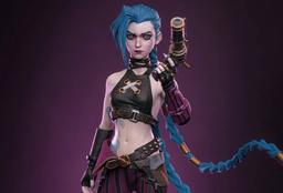 Hot Toys lanza la figura de Jinx de la serie "Arcane": el caos llega a Piltóver - rumor