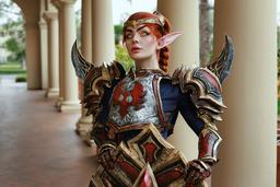 Cosplayer encarna a Lady Liadrin de World of Warcraft: matriarca de los Caballeros de Sangre