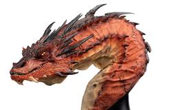 Weta Workshop relanzará el busto de Smaug de "El Hobbit": el regreso del dragón escupe fuego