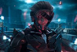 Cosplayer se presenta como Raiden de Metal Gear Rising: Revengeance: "¡Nanomáquinas, hijo!"