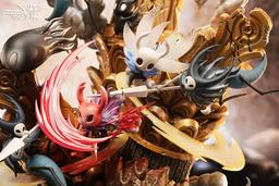 El Caballero y los Señores Mantis de Hollow Knight recibirán una diorama no oficial de 27abyss Studio