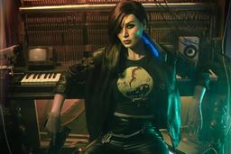 La cosplayer dio vida a la imagen de V del juego Cyberpunk 2077: una mercenaria de Night City
