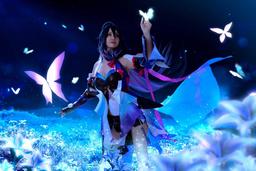 Una cosplayer dio vida a Seele de Honkai: Star Rail: la enérgica y valiente "Mariposa"