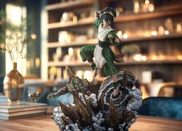 Se ha abierto la preventa de la estatua de Toph de la serie animada "Avatar: La leyenda de Aang" de Iron Studios