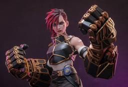 Hot Toys lanza la figura de Vi de la serie "Arcane": una rebelde callejera con los guantes "Atlas"