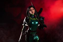 Cosplayer se transforma en la agente Viper de Valorant: "¡No se puede contener la respiración para siempre!"