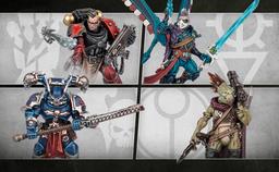 Warhammer 40,000 recibirá nuevas patrullas de combate con miniaturas de caóticos, Eldar y Kroot