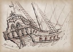 Se ha abierto la preventa de "¡Izad las velas!", un juego de rol de mesa sobre piratas, caballeros y damas de la fortuna