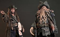 Las estatuas del Capitán Jack Sparrow y Davy Jones de JND Studios ya tienen precio: es hora de preparar doblones