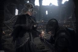 Cosplayers encarnan a la Guardiana del Fuego y al No Muerto Ascua de Dark Souls III: "Que la llama ilumine tu camino..."
