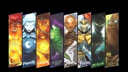 La adaptacion digital del juego de mesa "Dice Throne" ya cuenta con la alineacion de heroes para su lanzamiento