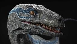 Se abre el pedido anticipado de la estatua del velociraptor Blue de la película "Jurassic World: El reino caído" de Prime 1 Studio