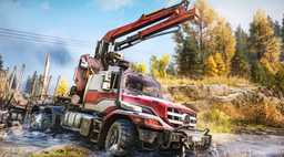 SnowRunner recibió una actualización y un complemento con nuevos vehículos Mercedes